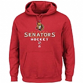 Men's Ottawa Senators Critical Victory Pullover Hoodie Sweatshirt - Red,baseball caps,new era cap wholesale,wholesale hats